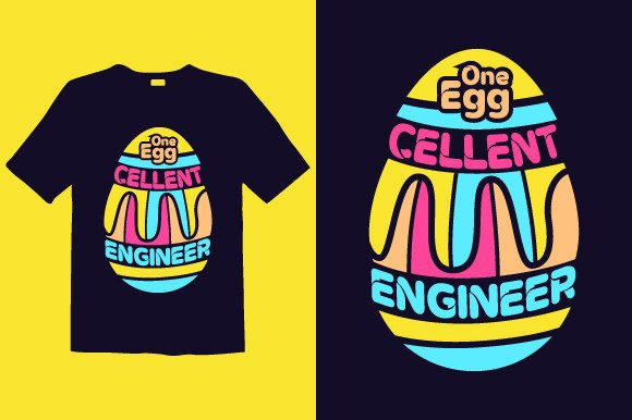 Easter Day T-shirt Design 018: Graphics & Print Templates