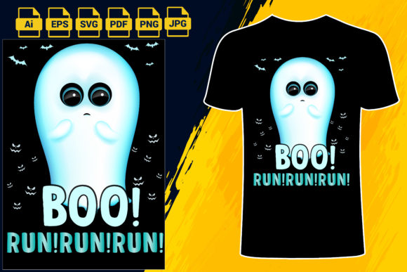 Halloween Premium T Shirt Design: Graphics & Print Templates