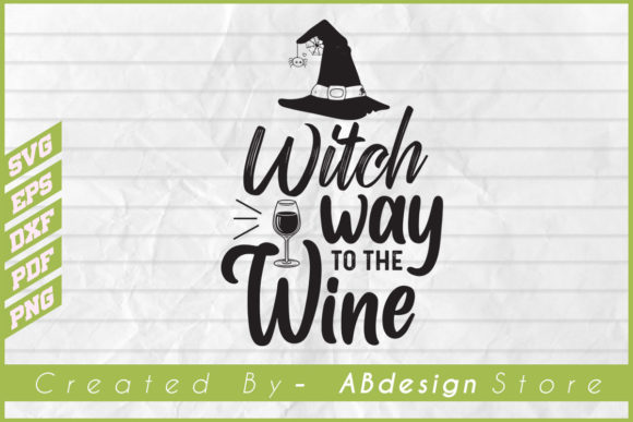 Halloween Wine Lover T-shirt Design: Graphics & Print Templates