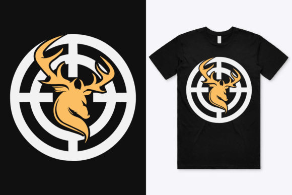 Hunting T-Shirt Design 3: Graphics & Print Templates