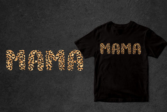 Mama T-Shirt Design Template