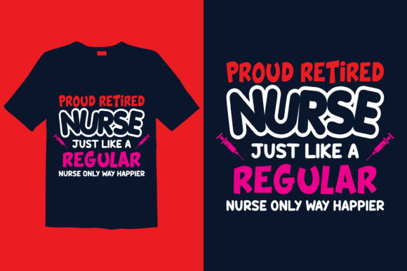 Nurse T-shirt Design 020: Graphics & Print Templates