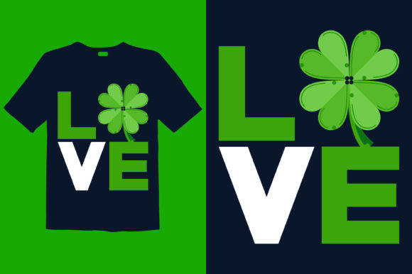 St. Patrick's Day T-shirt Design 004: Graphics & Print Templates