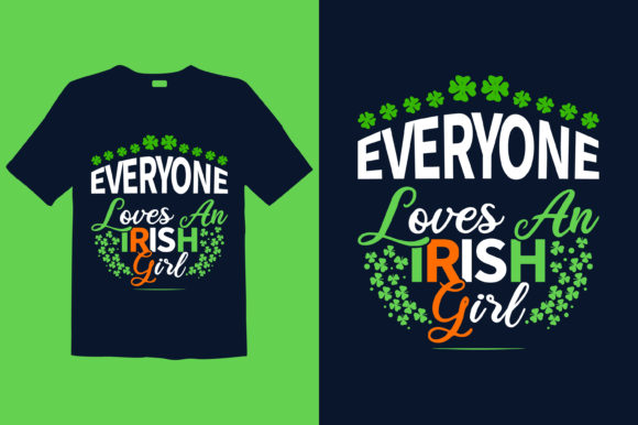St. Patrick's Day T-shirt Design 035: Graphics & Print Templates
