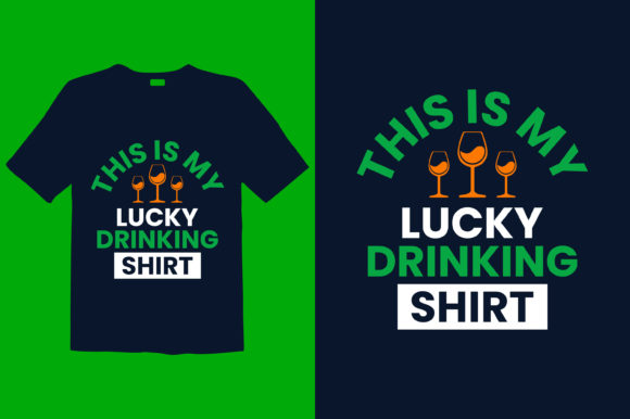 St. Patrick's Day T-shirt Design 090: Graphics & Print Templates