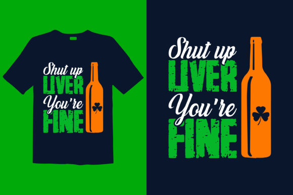 St. Patrick's Day T-shirt Design 096