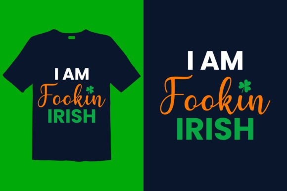 St. Patrick's Day T-shirt Design 097: Graphics & Print Templates