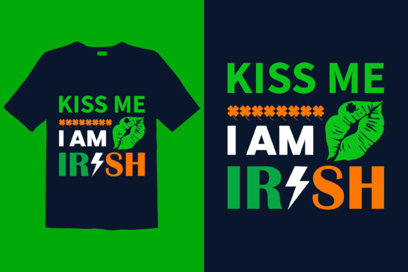 St. Patrick's Day T-shirt Design 098: Graphics & Print Templates