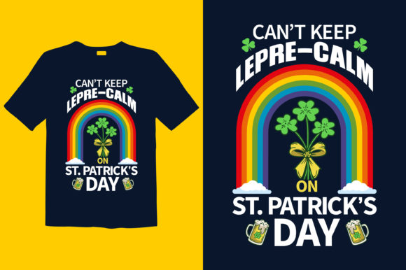 St. Patrick’s Day T-shirt Design, 057: Graphics & Print Templates