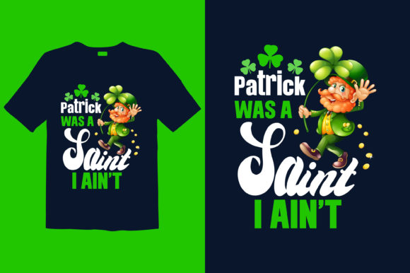 St. Patrick’s Day T-shirt Design 059: Graphics & Print Templates