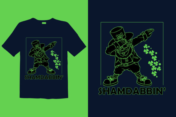 St. Patrick’s Day T-shirt Design 084: Graphics & Print Templates