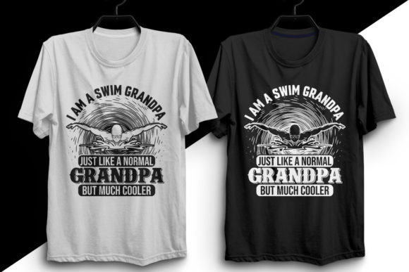 Swim T Shirt Design: Graphics & Print Templates