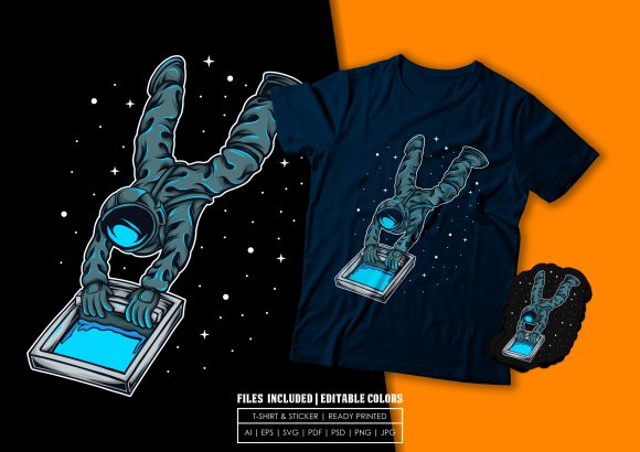 T-shirt Design - Astroscreen Printing: Graphics & Print Templates